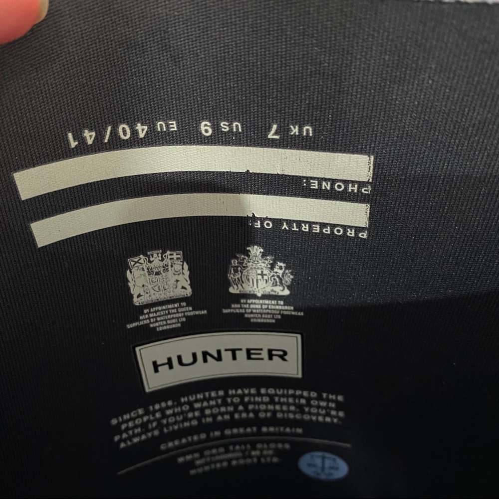 Hunter NWOBox size 9 - Picture 6 of 6